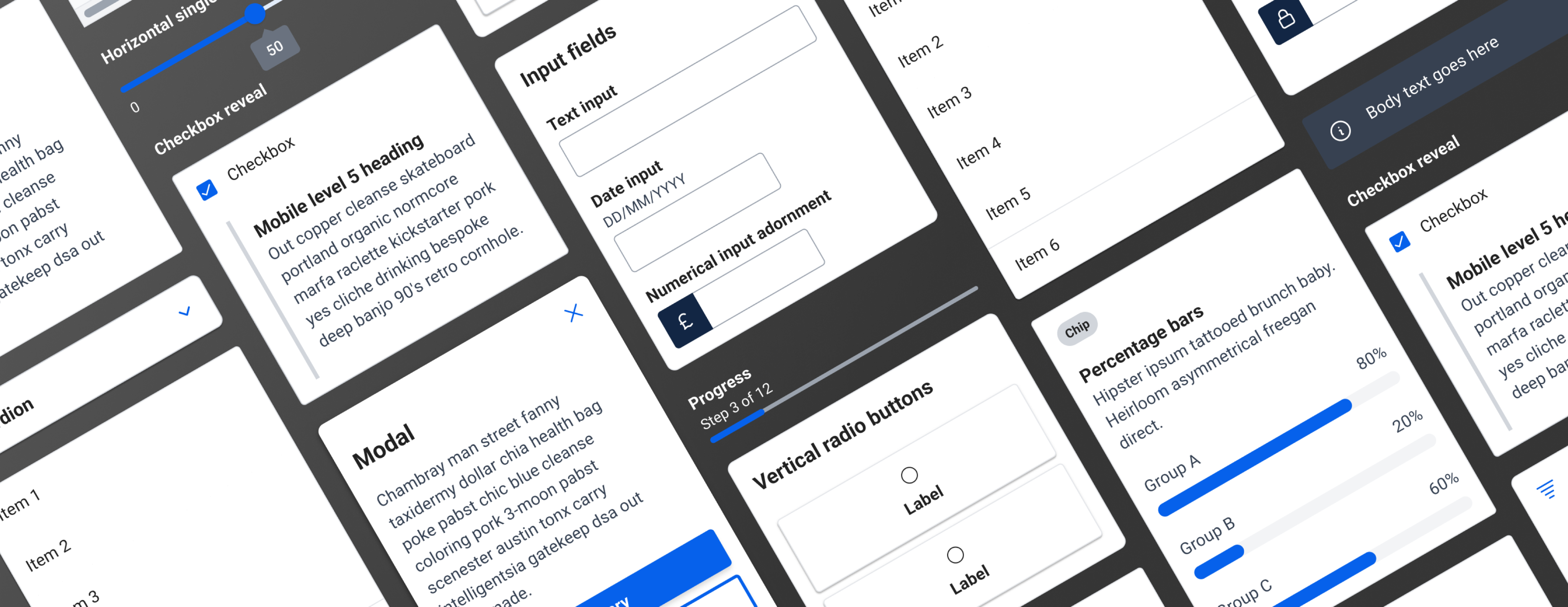 Design system banner
